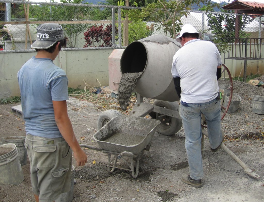 приготовление бетона